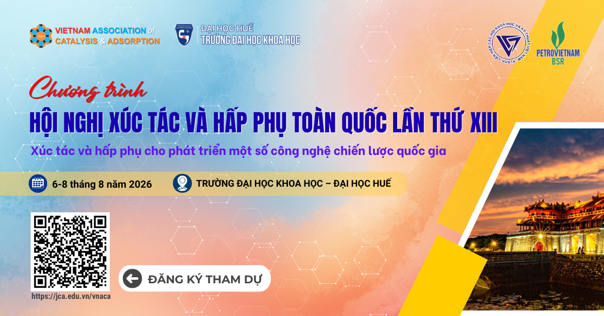 THÔNG BÁO SỐ 2 HỘI NGHỊ XÚC TÁC VÀ HẤP PHỤ TOÀN QUỐC LẦN THỨ XIII
