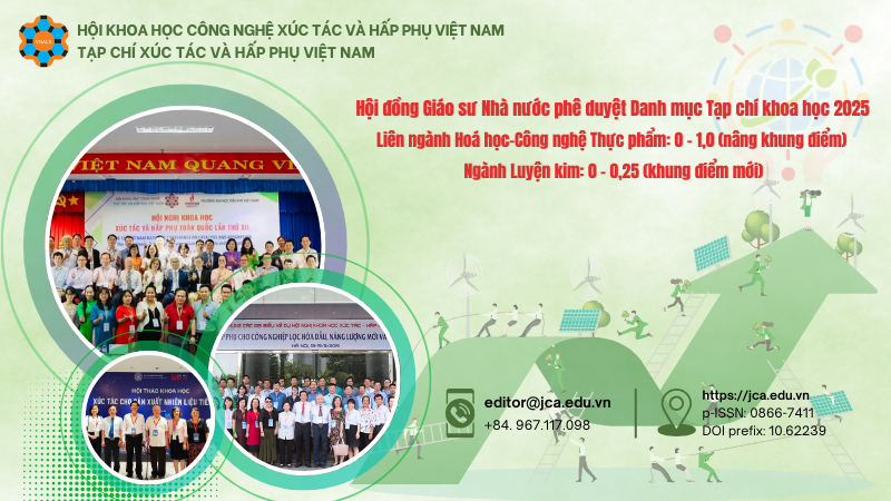 HƠN 10 NĂM HÀNH TRÌNH  PHÁT TRIỂN TẠP CHÍ XÚC TÁC VÀ HẤP PHỤ VIỆT NAM